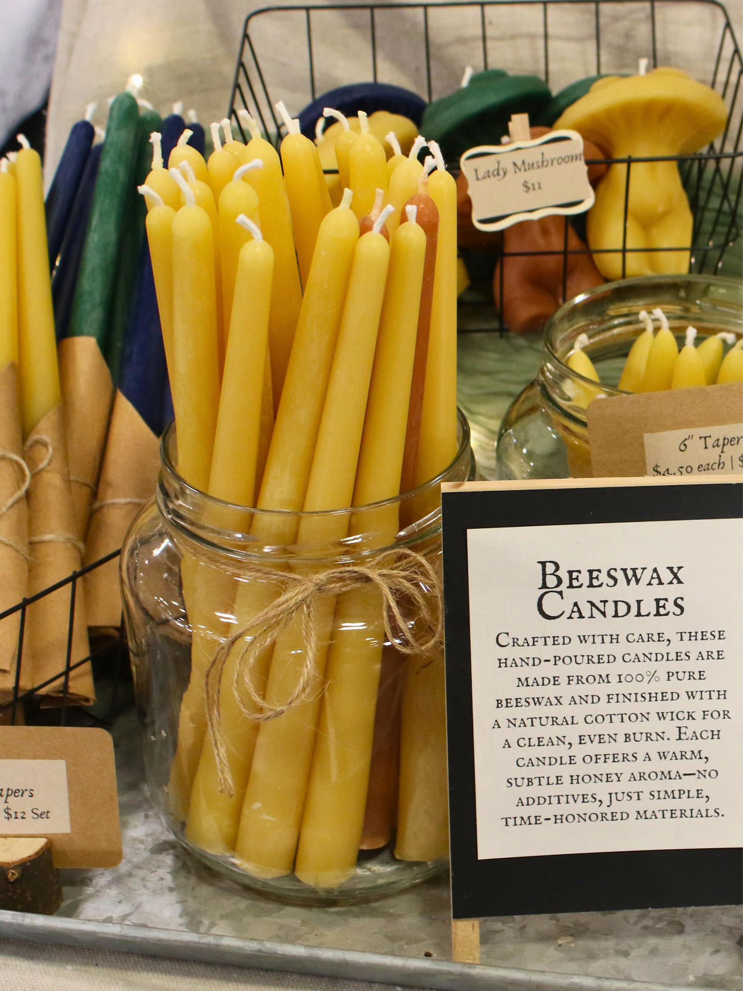 10-Inch Taper Candles (Set of 2)