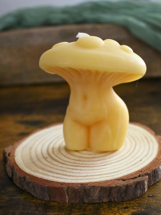 Lady Of The Woods Beeswax Candle